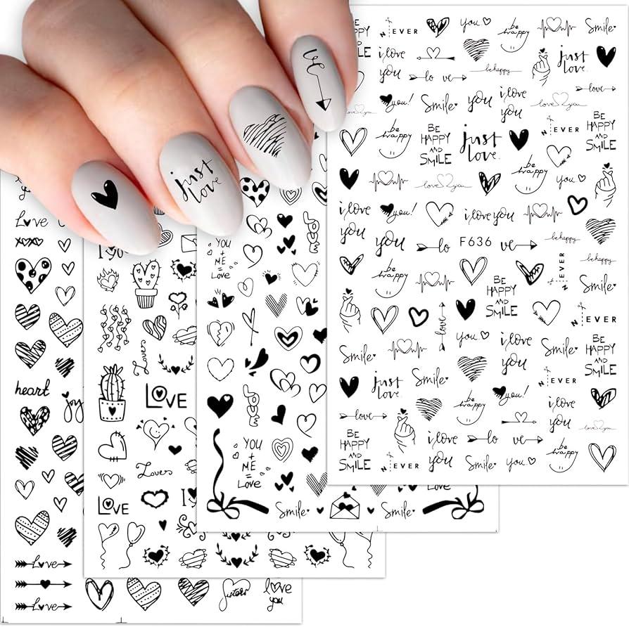 Add Some Flair to Your Valentine’s Day with These 20 Amazing Nail Stickers!