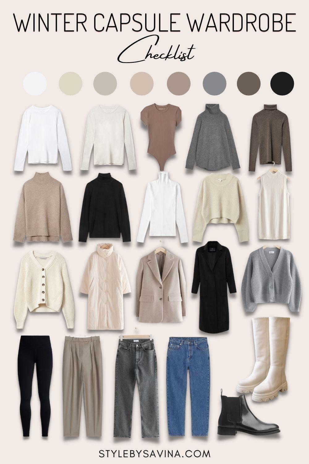 Step Up Your Winter Style with These 10 Must-Have Wardrobe Essentials!