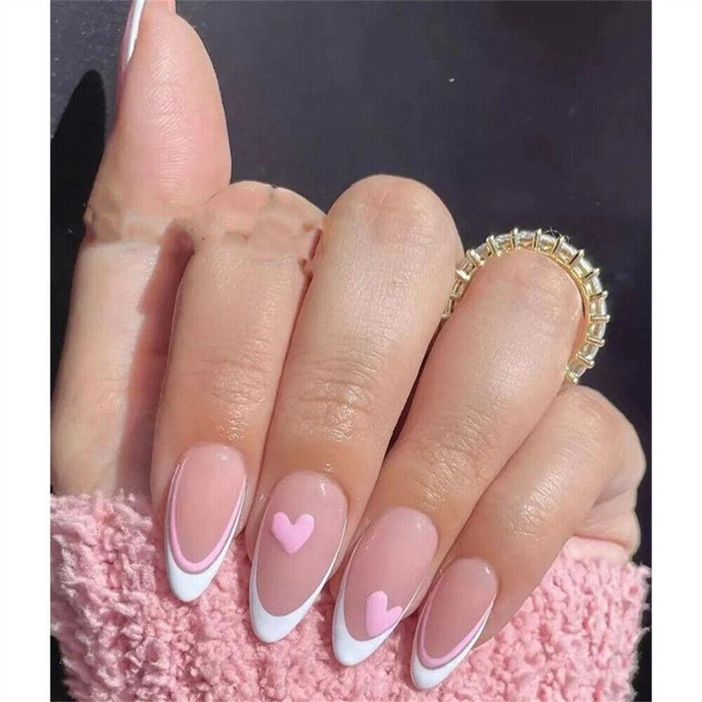 Freshen Up Your Summer Style with 30 Stylish Pink Almond Nail Ideas